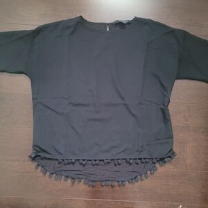 Cute drop shoulder navy too